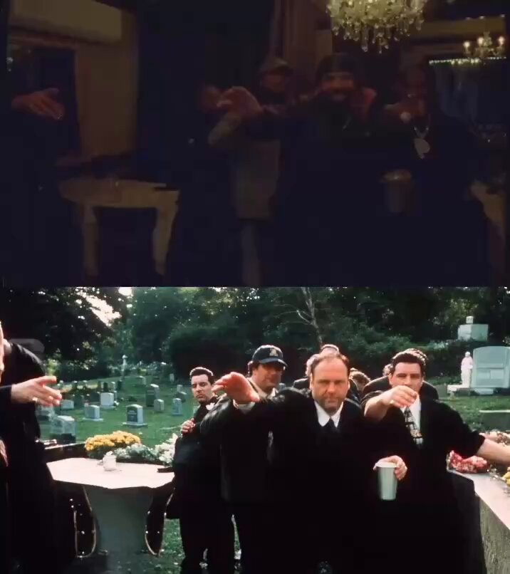 @FrankMagana15 — AI remix: side-by-side with the cast of "The Sopranos" (October 8, 2026)