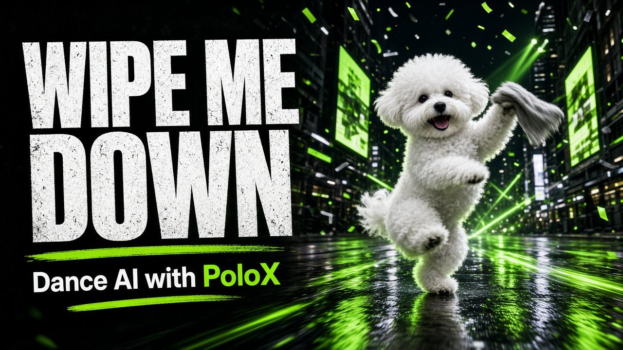 Recreate the Viral Wipe Me Down Dance: Make an AI Dance Video with PoloX