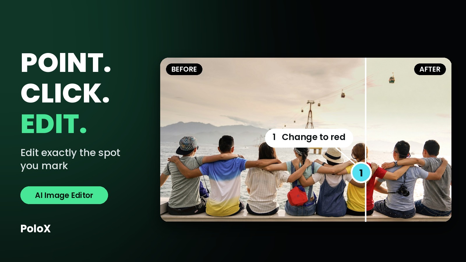 Edit Images with Point-and-Click Annotations | PoloX